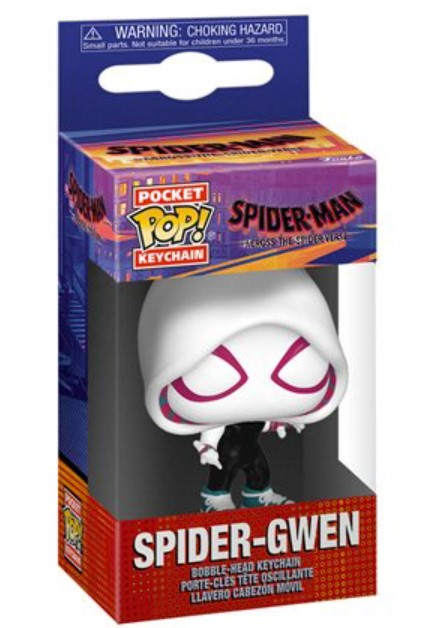 Pop! Spider-Man: Across the Spider-Verse Spider-Gwen Keychain