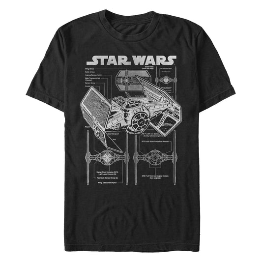 Men's Star Wars Tie Fighter T-Shirt