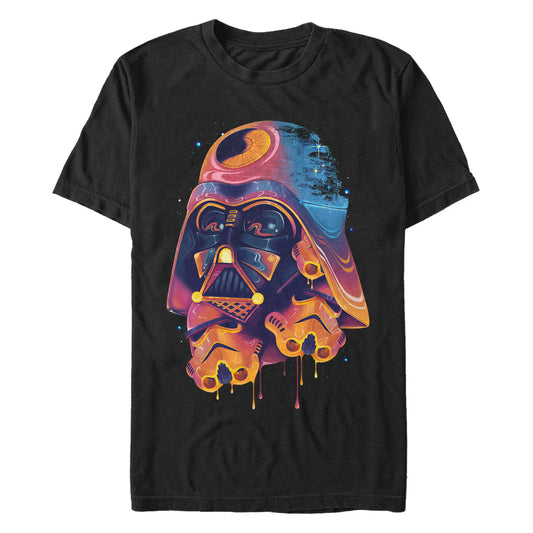 Men's Star Wars Color Melted Vader T-Shirt