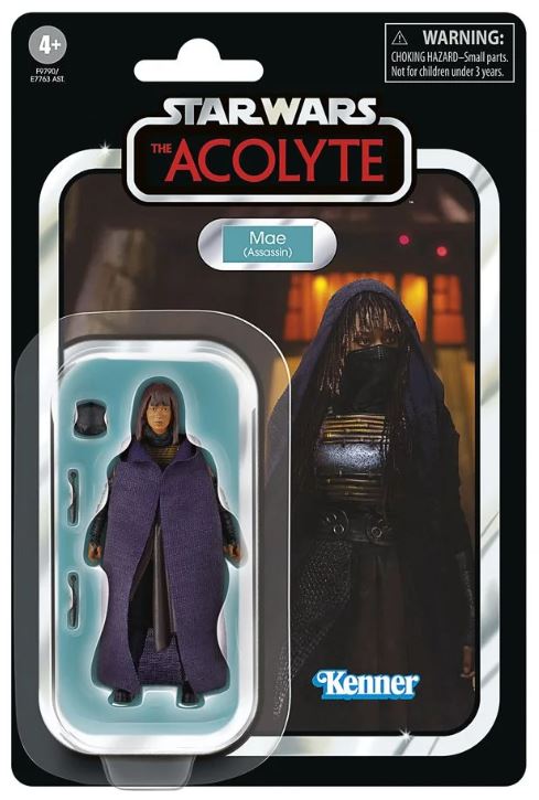 Star Wars: The Acolyte The Vintage Collection Mae (Assassin) 3 3/4-Inch Kenner Figure