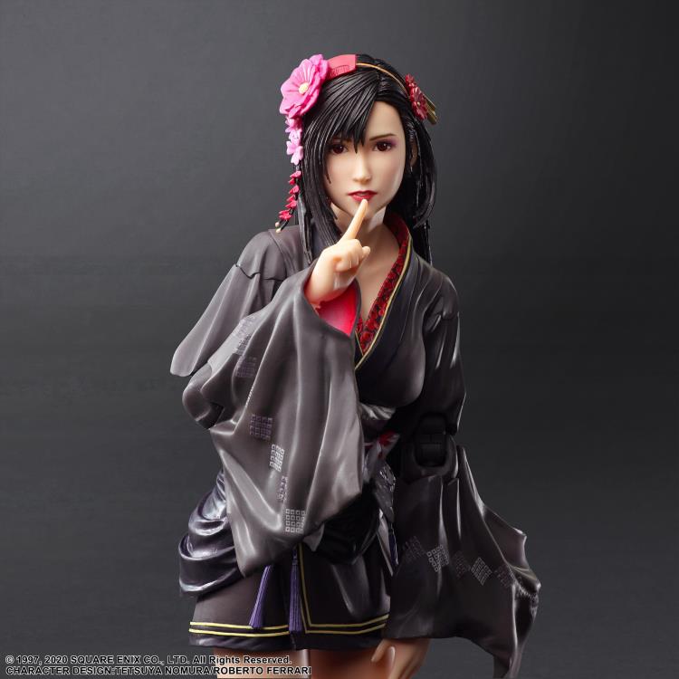 (Pre-Order) Play Arts Kai Final Fantasy VII Remake Tifa Lockhart Exotic Dress Ver (Used)