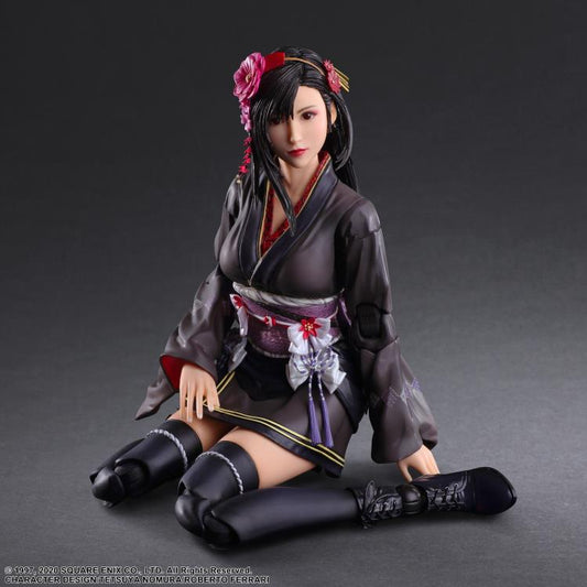 (Pre-Order) Play Arts Kai Final Fantasy VII Remake Tifa Lockhart Exotic Dress Ver (Used)