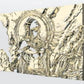 (Pre-Order) Zeus god of Lightning Death of No Deity 3D Gold Print