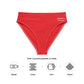 Kawieshan Warriors Red High-waisted Bikini Bottom