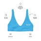 Kawieshan Warriors Red White and Blue Padded Bikini Top