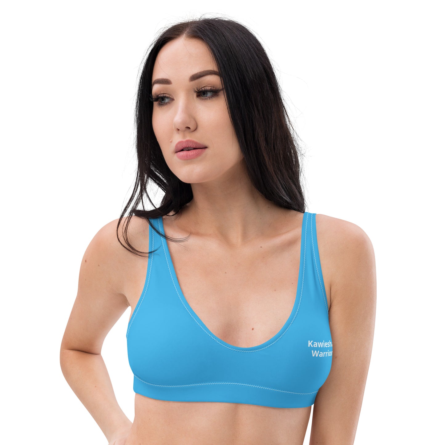 Kawieshan Warriors Red White and Blue Padded Bikini Top