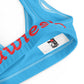 Kawieshan Warriors Red White and Blue Padded Bikini Top
