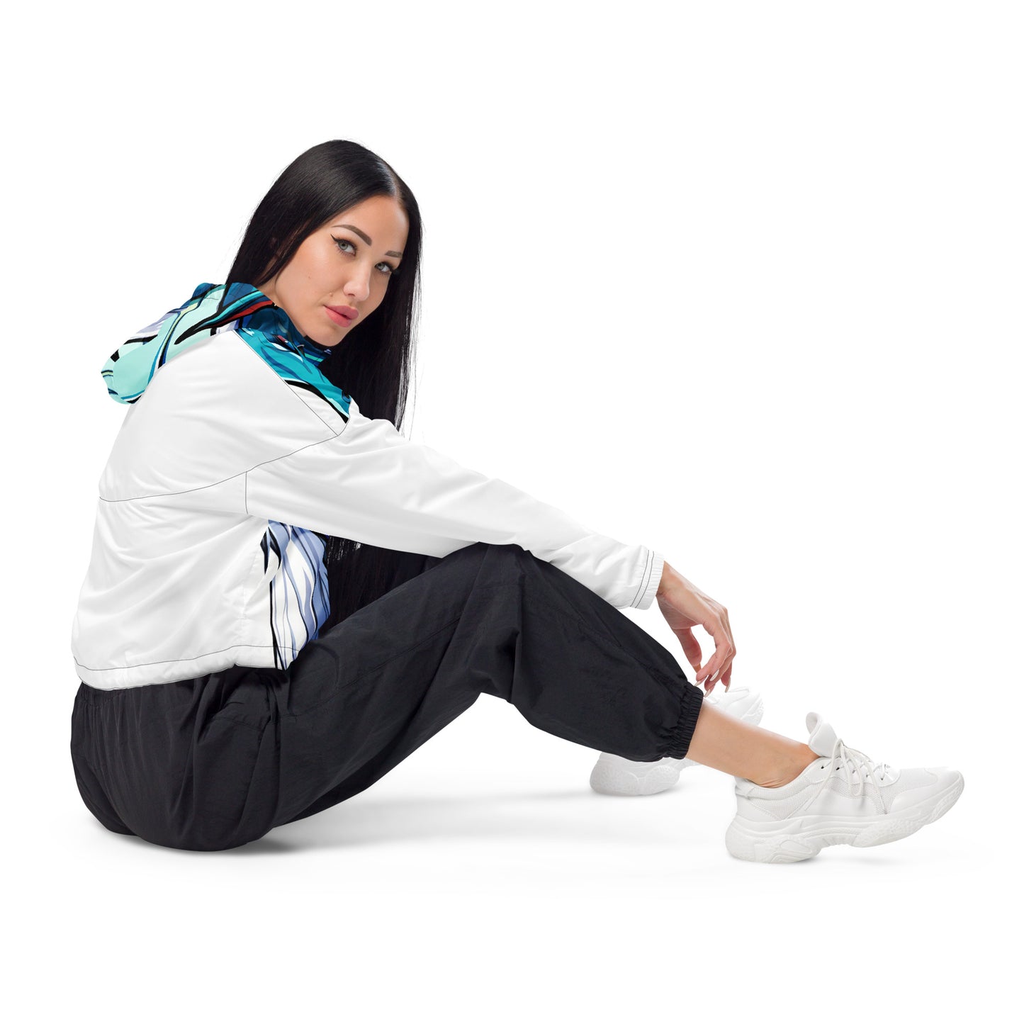 Kawieshan Warriors General Amy ben Efron v’ Jincy Women’s Cropped Windbreaker