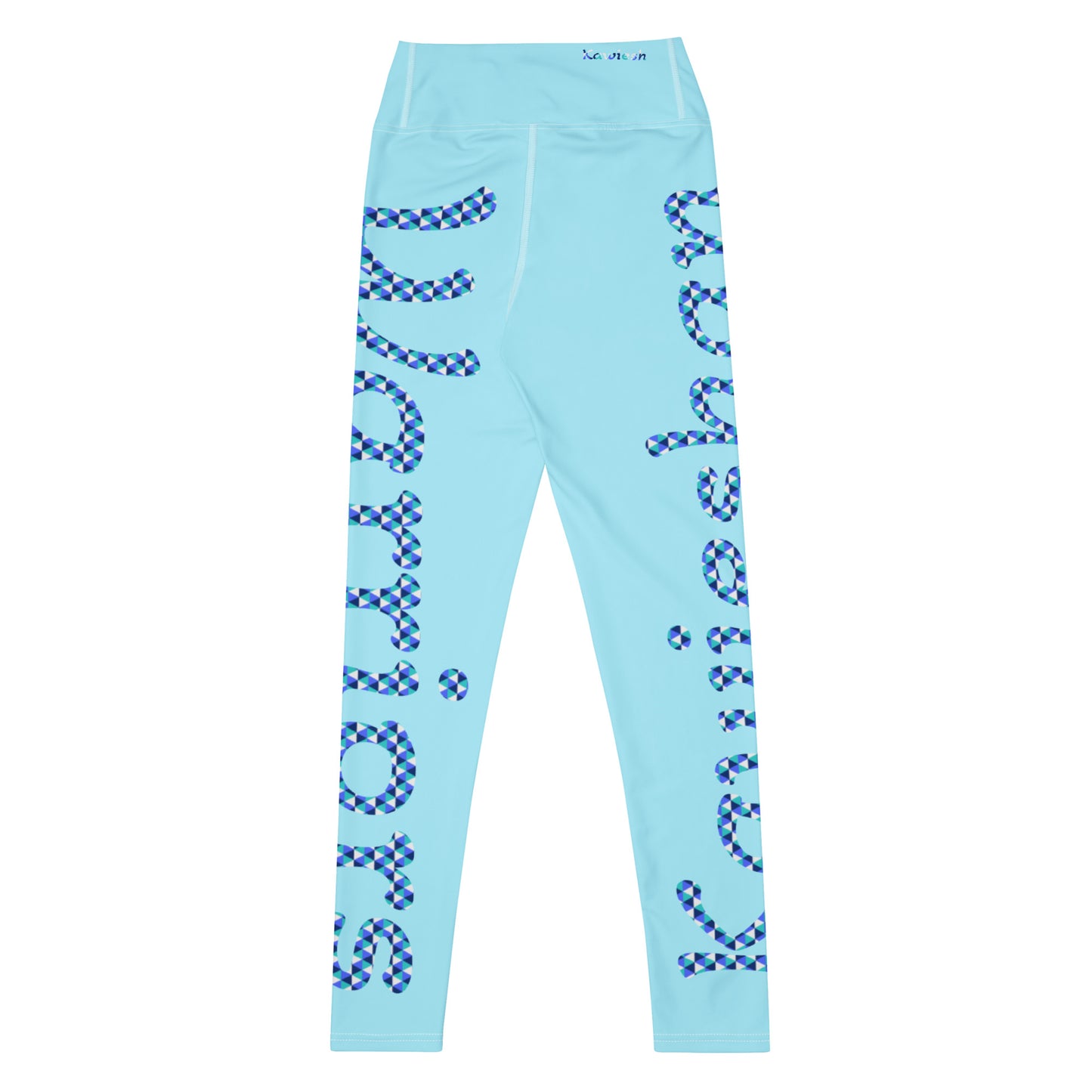 Kawieshan Warriors Blue Mirage Yoga Leggings