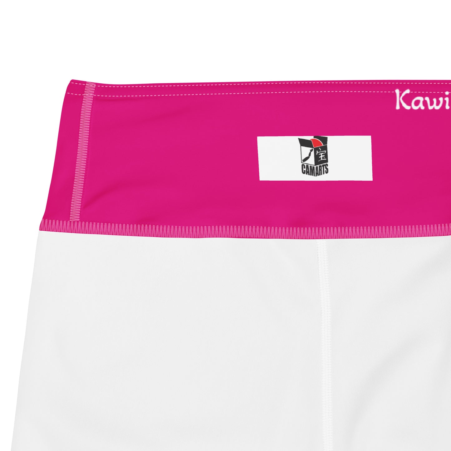 Kawieshan Warriors Pink and White Yoga Leggings