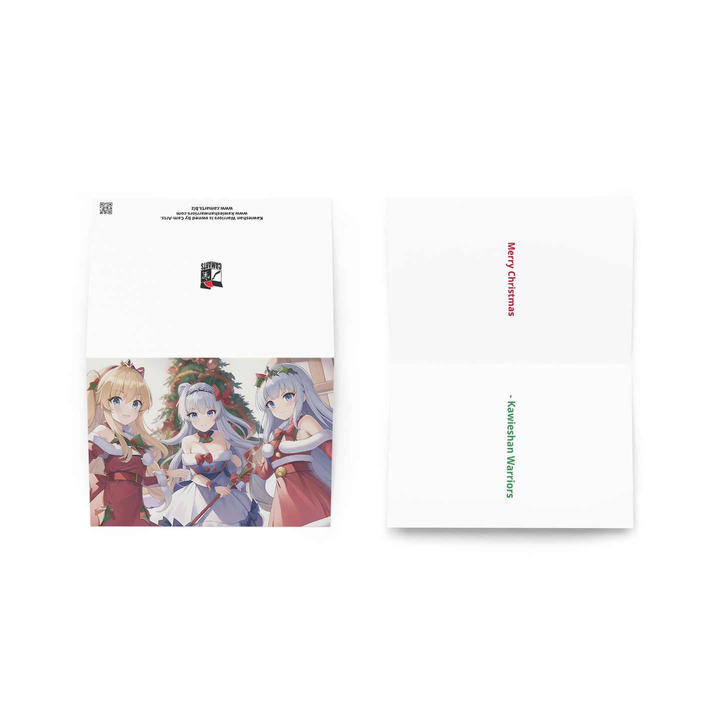 Kawieshan Warriors Holiday Christmas Greeting Card