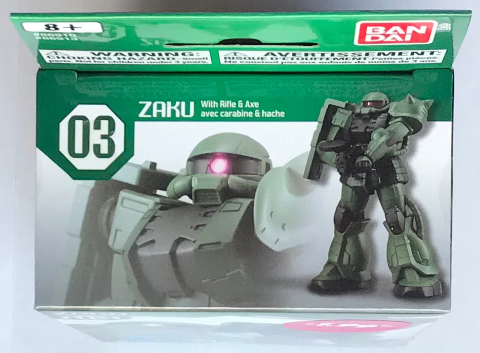 Gundam Ultimate Luminous Zaku with Rifle & Axe