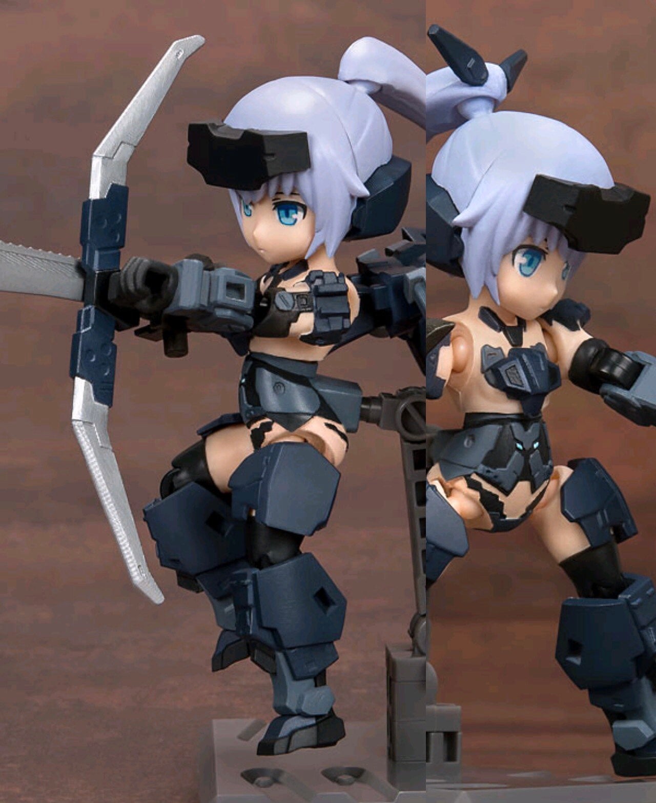 Desktop Army Frame Arms Girl KT-323f Jinrai Series Aikage Mode-B BUNDLE/LOT