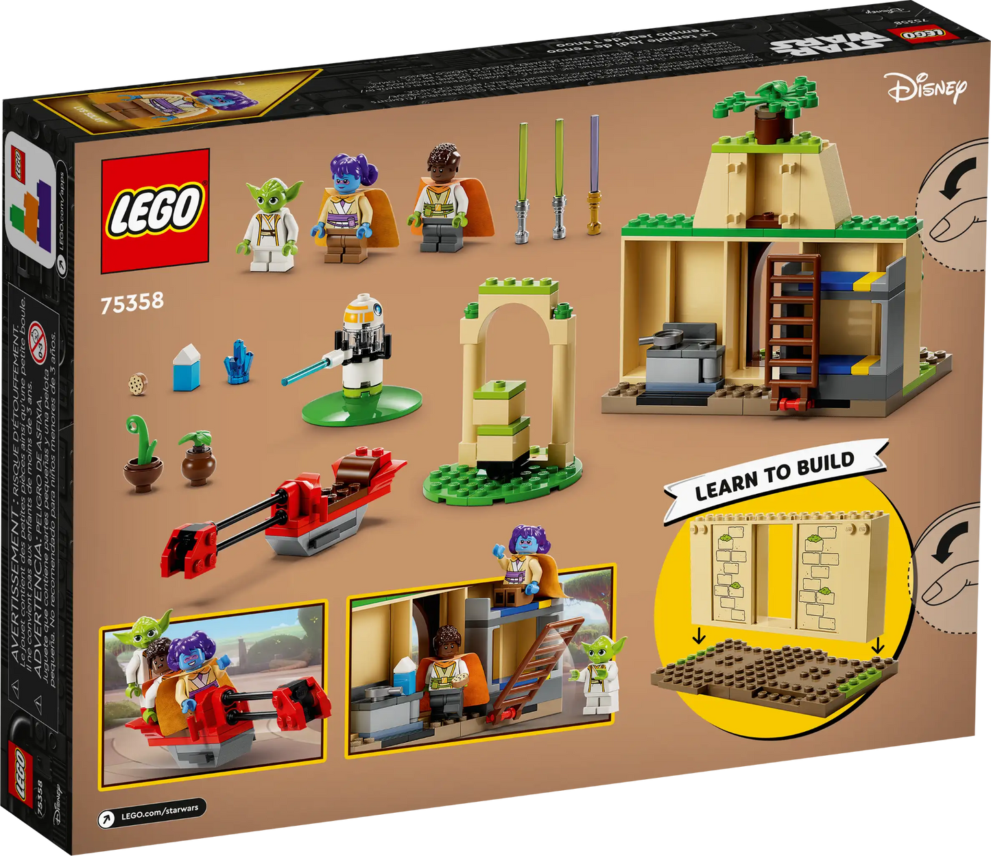 (Pre-Order) LEGO Star Wars Tenoo Jedi Temple Set 75358