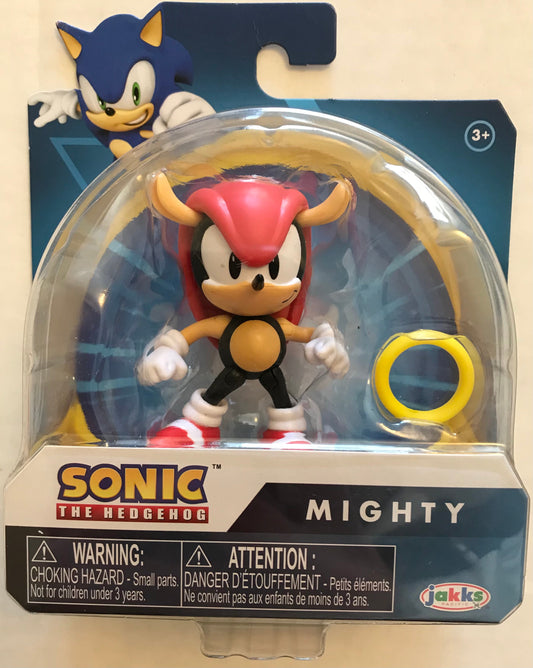 Jakks Sonic 2.5" Inch Mighty Articulated Figure With Accessory Wave 2 (Damaged Box)