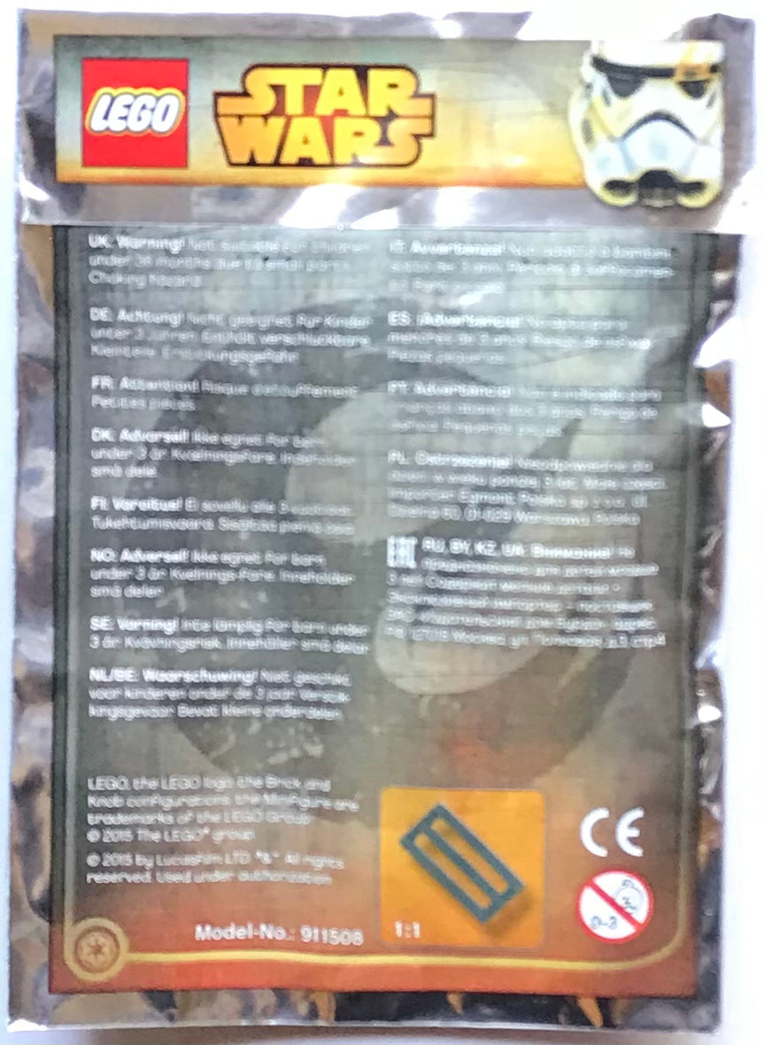 LEGO Star Wars Slave One Foil Pack Bag Set 911508