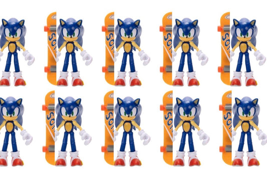 (Pre-Order) Jakks Sonic 4" Inch Articulated Sonic Figures Wave 13 Sonic x10 BUNDLE/LOT