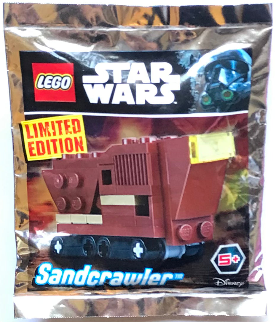 LEGO Star Wars Limited Edition Sandcrawler Foil Pack Bag Build Set 911725