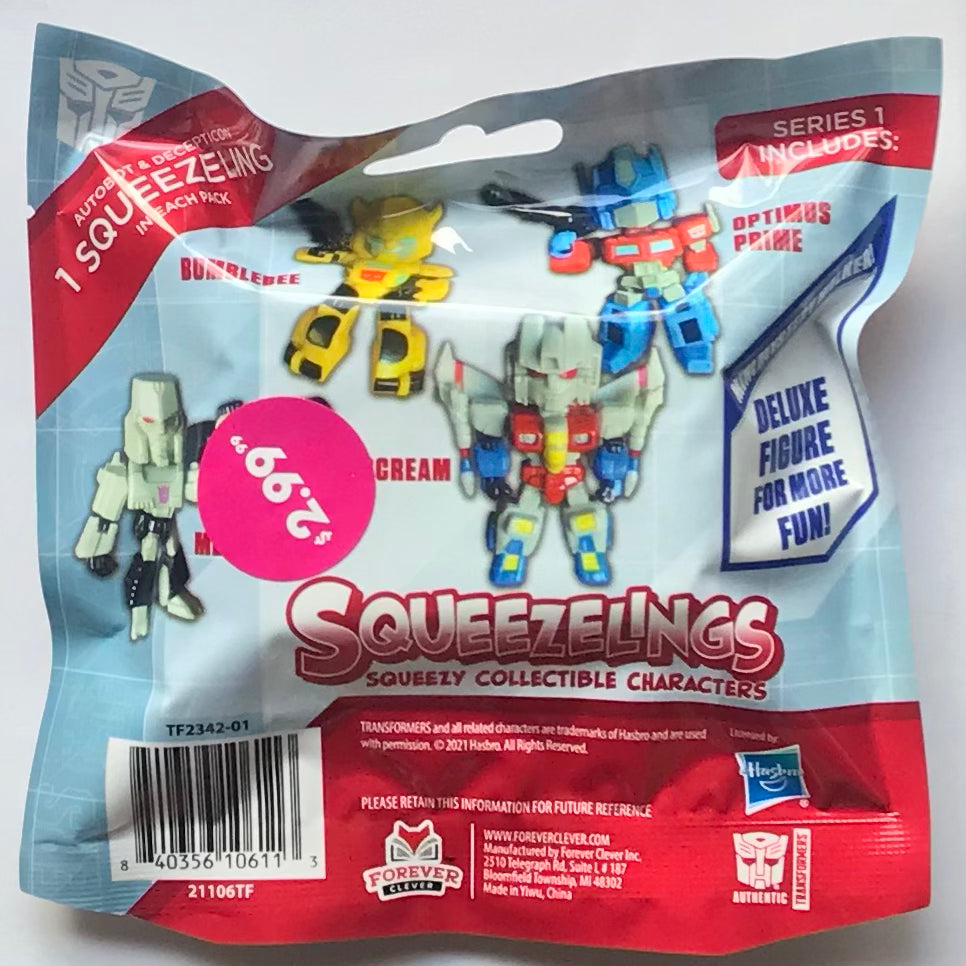 Squeezelings Transformers Blind Bag Series 1 Autobot & Decepticon Random Figure