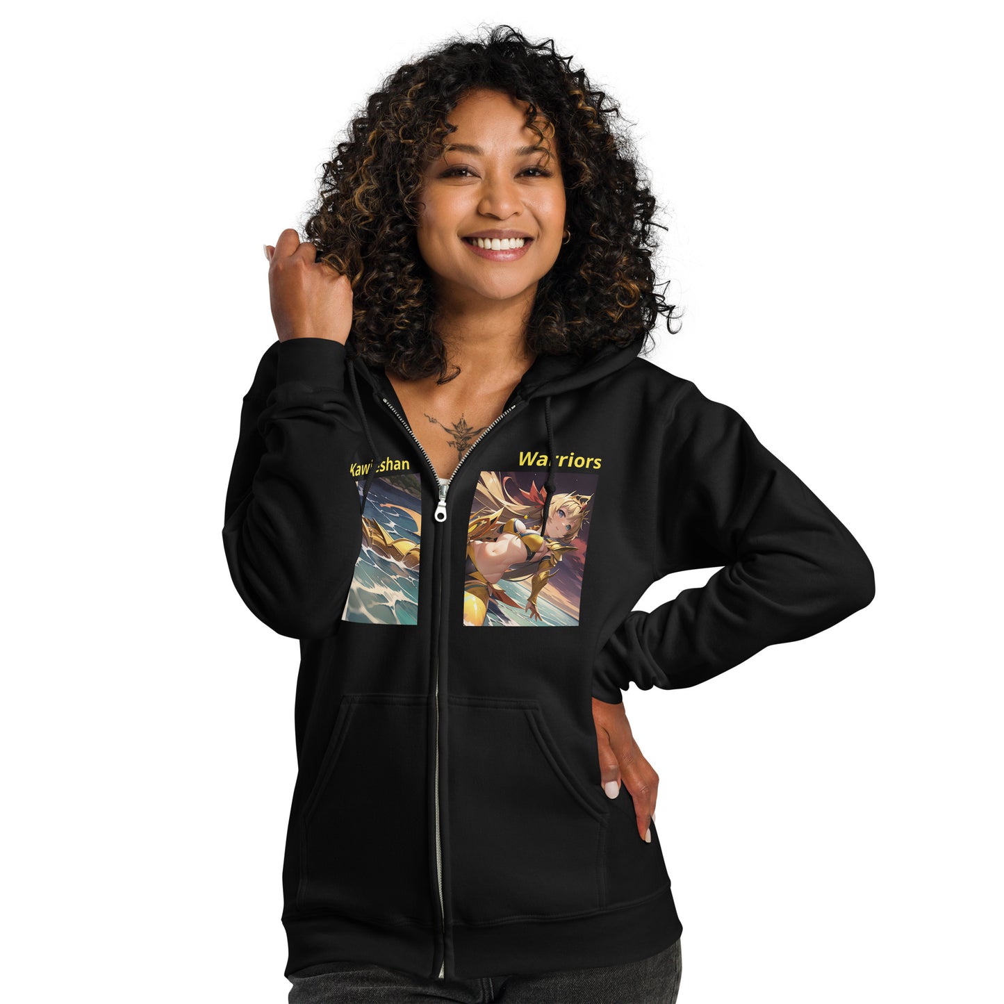 Kawieshan Warriors 'December Tides' Heavy Blend Zip Hoodie