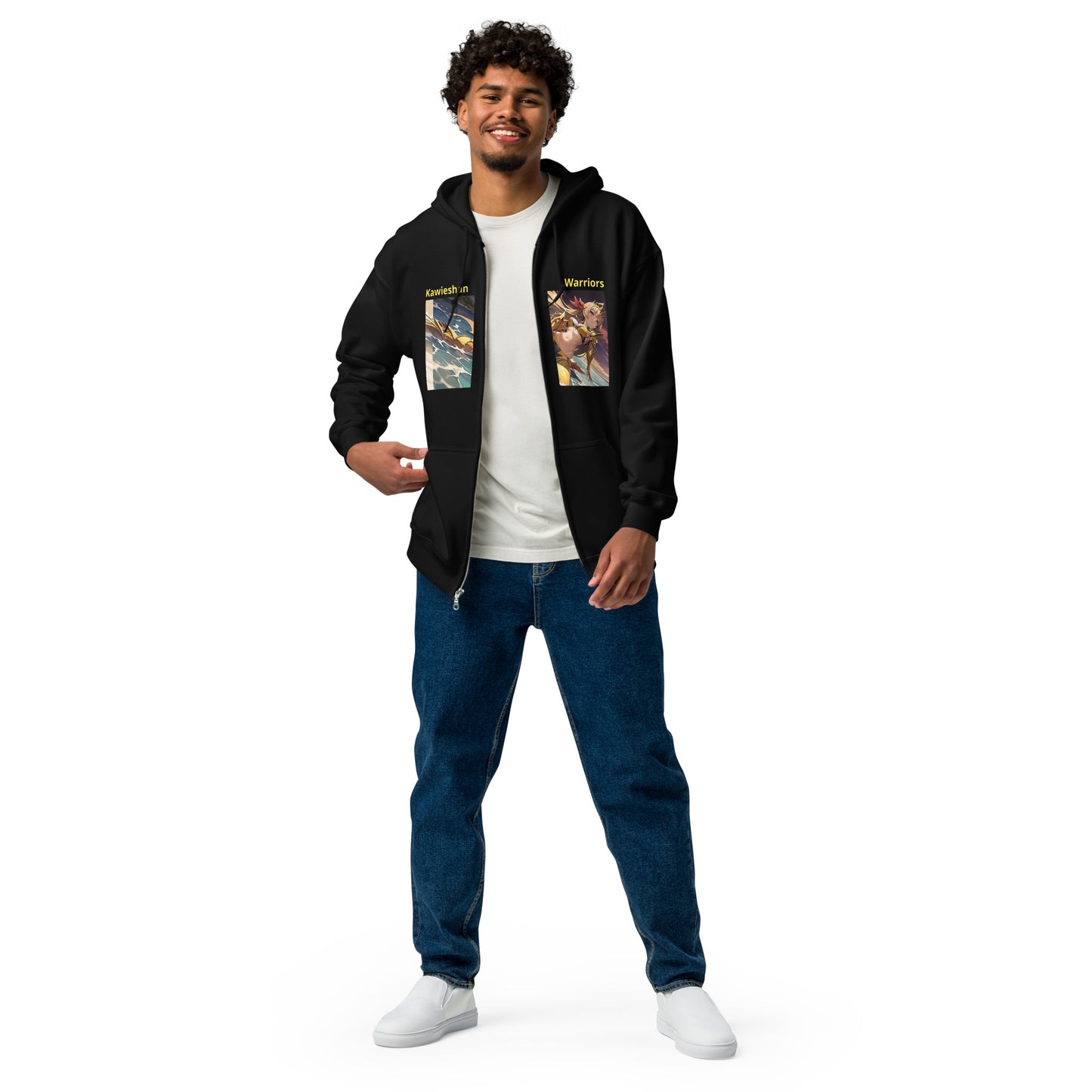 Kawieshan Warriors 'December Tides' Heavy Blend Zip Hoodie