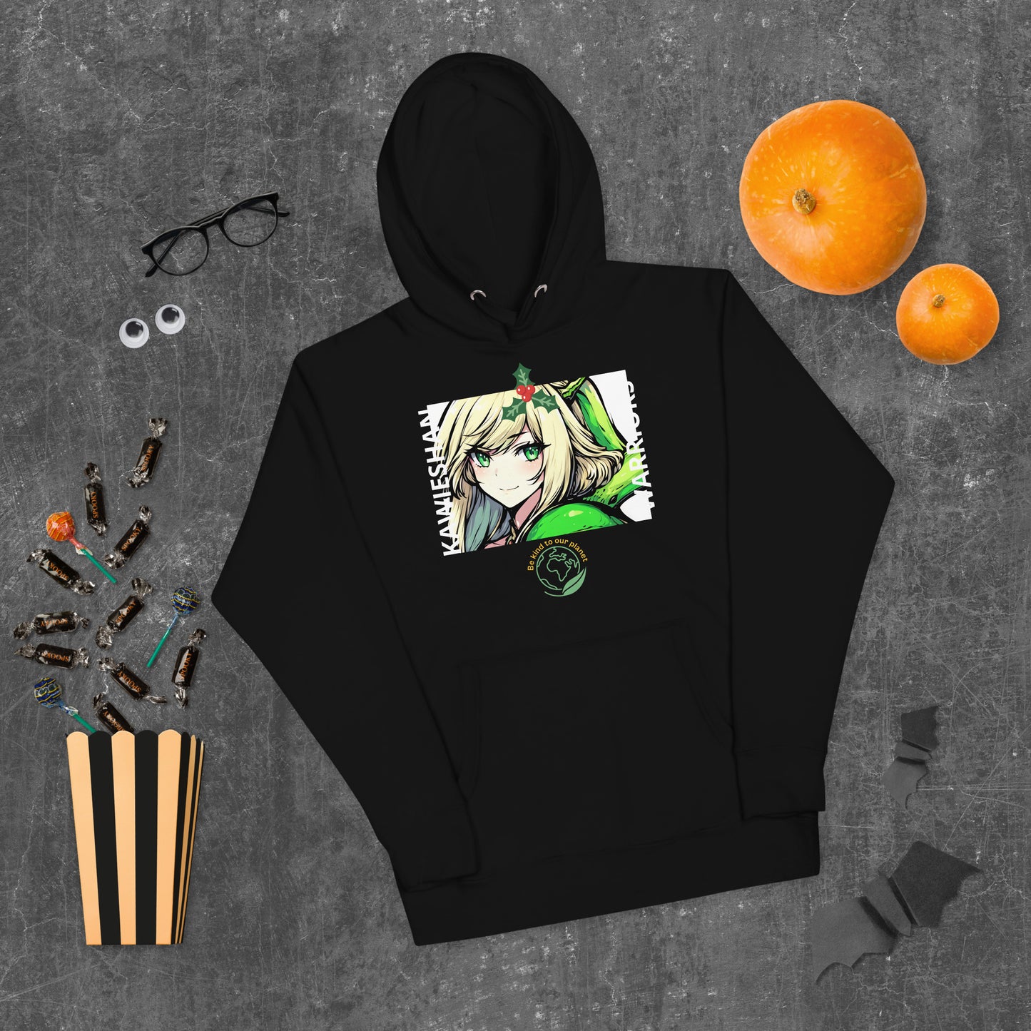 Kawieshan Warriors 'Be Kind to our Planet' General Lina Schuster Vinal Legion Hoodie