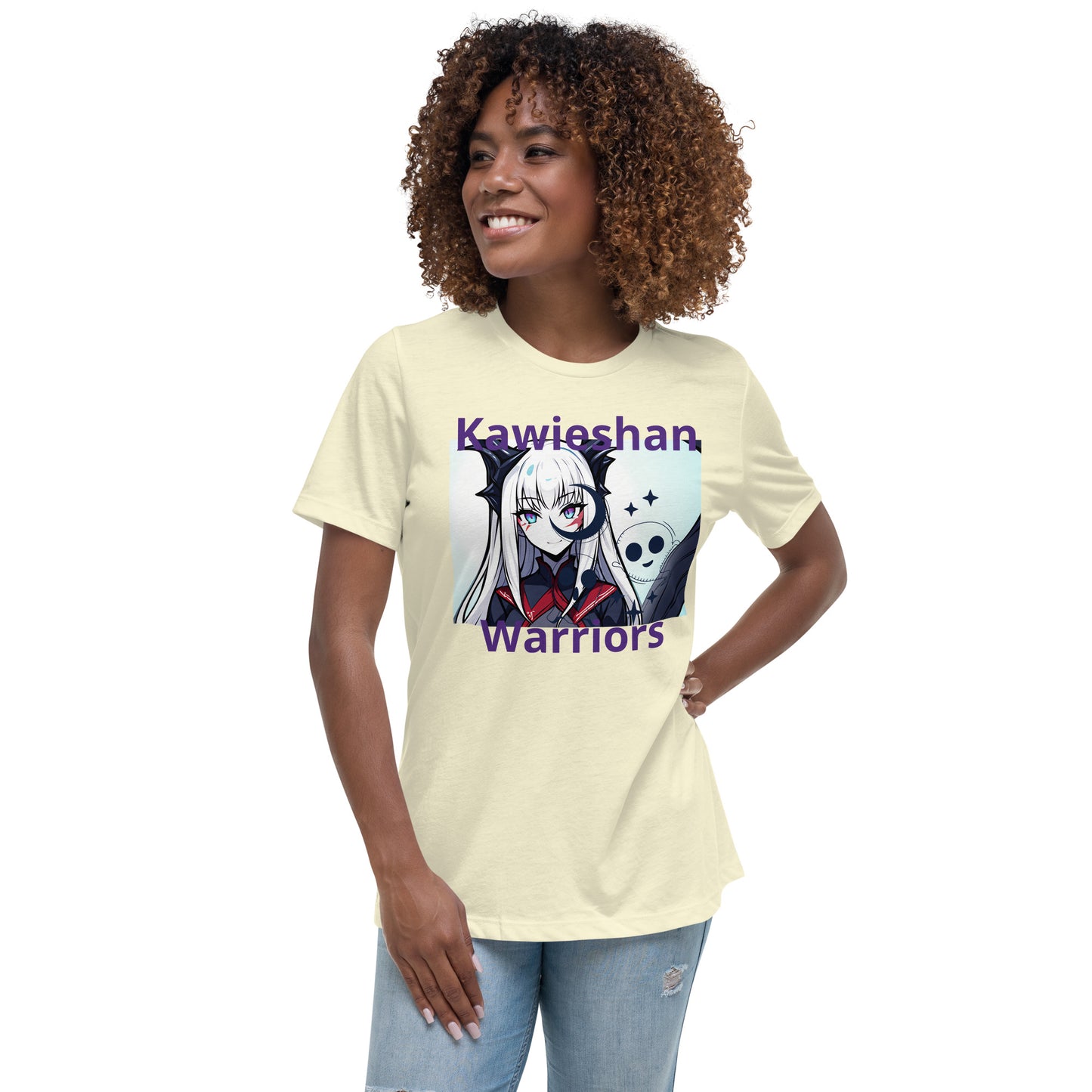 Kawieshan Warriors Lieutenant Kiera Quill Women's Relaxed Halloween T-Shirt