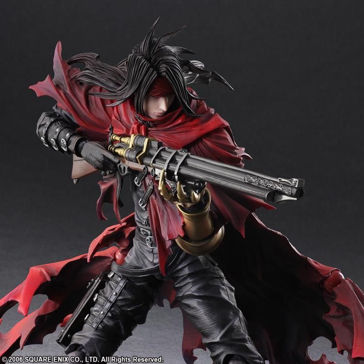 Play Arts Kai Vincent Valentine Final Fantasy VII Advent Children (Used)