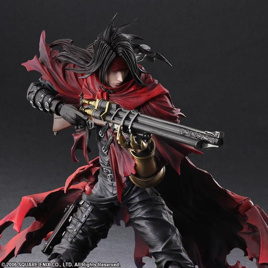 Play Arts Kai Vincent Valentine Final Fantasy VII Advent Children (Used)