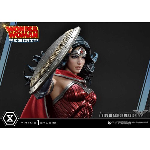 Wonder Woman Rebirth Silver Armor Version Museum Masterline 1:3 Scale Limited Edition Statue 350 Made (Pre-Order)