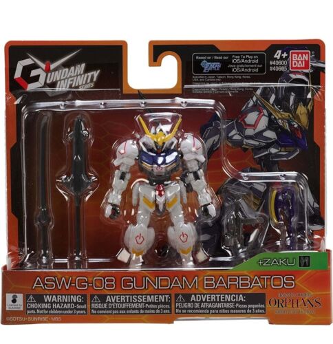 Gundam Infinity Series ASW-G-08 Barbatos 4.5 Inch Action Figure