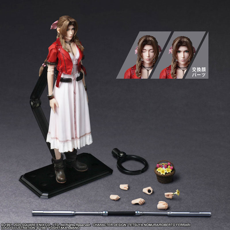Play Arts Kai Aerith Gainsborough Final Fantasy VII Remake Action Figure (Backorder)