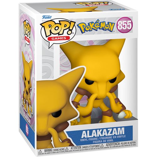 Pokémon Alakazam Pop! Vinyl Figure #855 (Pre-Order)