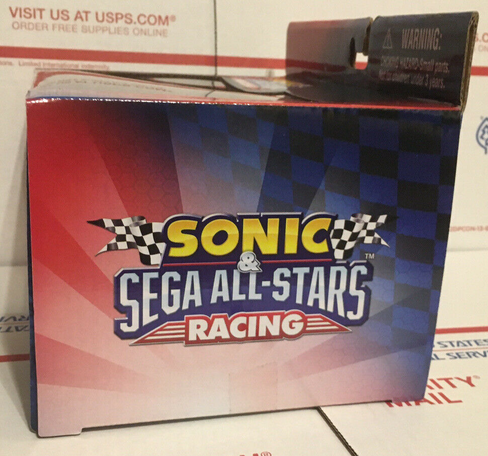 Jazwares 3" Inch Sonic and Sega All-Stars Racing Shadow Action Figure With Motorcycle