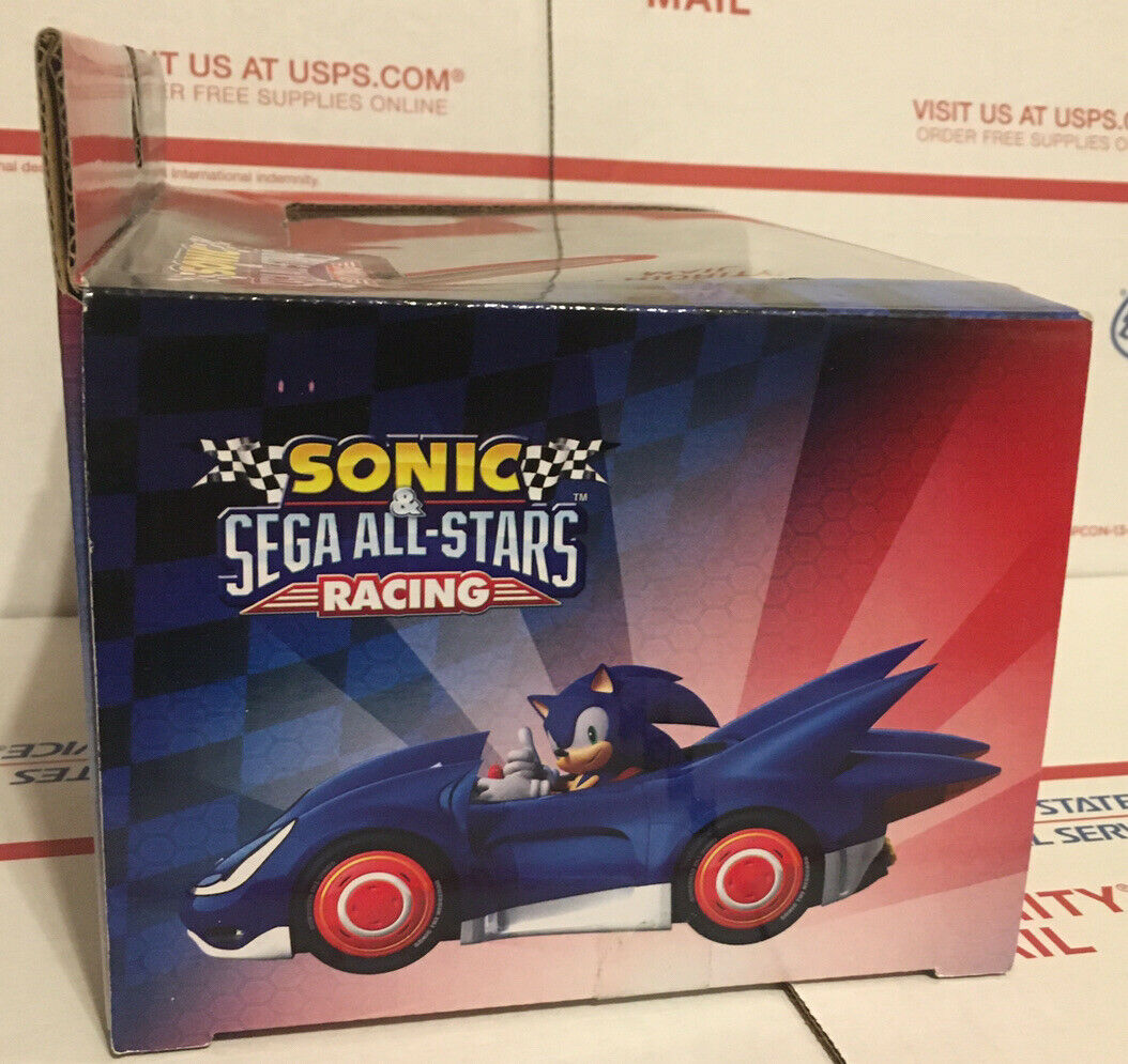 Jazwares 3" Inch Sonic and Sega All-Stars Racing Action Figure With Car