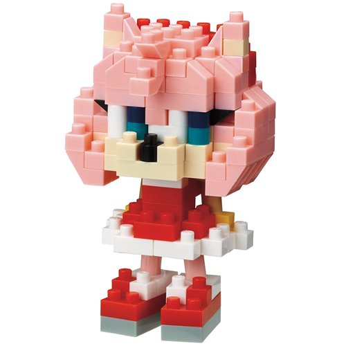 Sonic the Hedgehog Amy Rose Nanoblock Constructible Figure (Pre-Order)