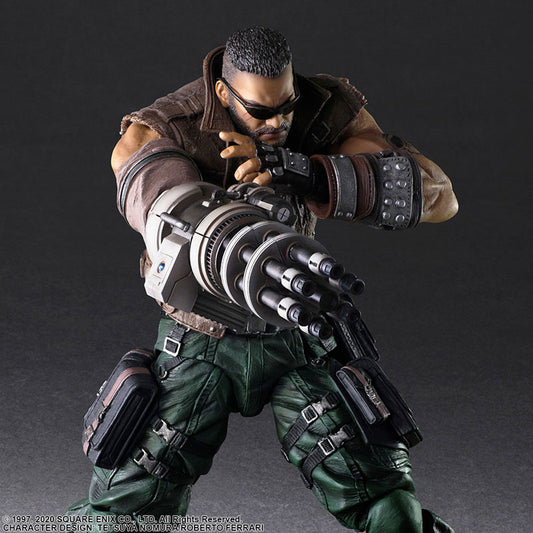 Play Arts Kai Barret Wallace Final Fantasy VII Remake Action Figure (Backorder)