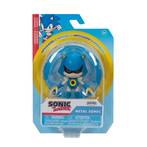 Jakks Sonic 2.5" Inch Classic Metal Sonic Articulated Figure Wave 9
