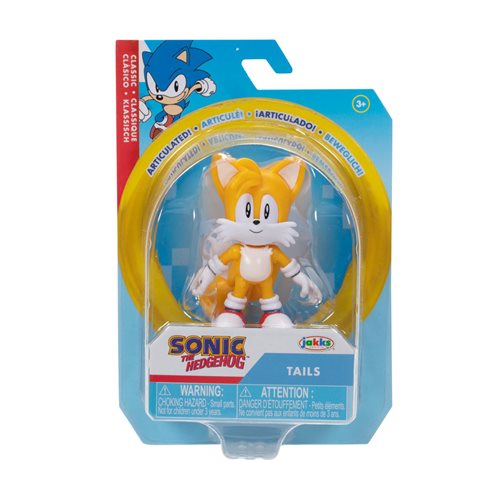 Jakks Sonic 2.5" Inch Classic Tails Articulated Figure Wave 9