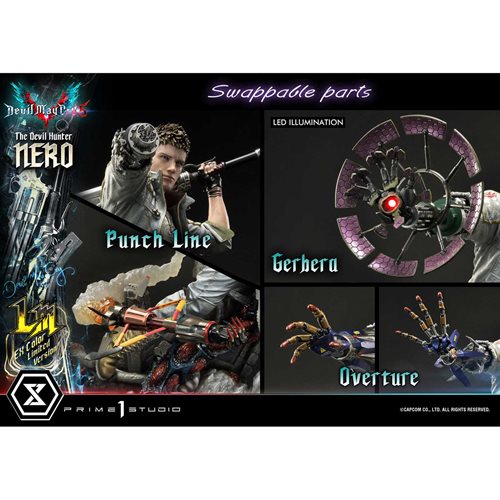 Prime 1 Studio Devil May Cry 5 Nero EX Color Version Ultimate Premium Masterline 1:4 Scale Statue 150 Made (Pre-Order)