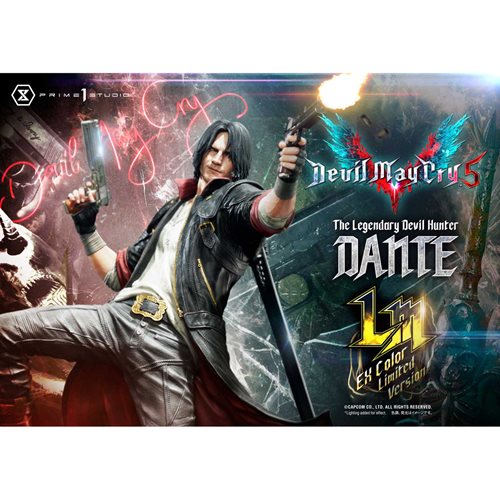 Prime 1 Studio Devil May Cry 5 Dante EX Color Version Ultimate Premium Masterline 1:4 Scale Statue 350 Made (Pre-Order)