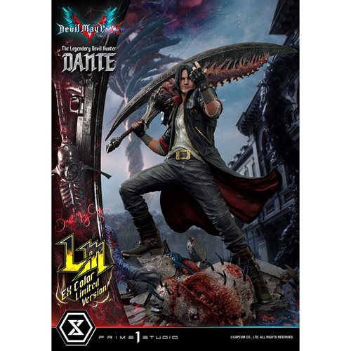 Prime 1 Studio Devil May Cry 5 Dante EX Color Version Ultimate Premium Masterline 1:4 Scale Statue 350 Made (Pre-Order)