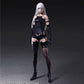 Play Arts Kai NieR: Automata Delux [YoRHa Model A No. 2 DX Ver] Action Figure
