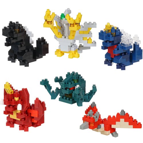 Godzilla Volume 2 Nanoblock Mininano Constructible Figure Set of 6 (Pre-Order)