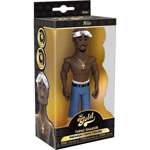 Gold Tupac Shakur 5-Inch Vinyl Figure (Pre-Order)