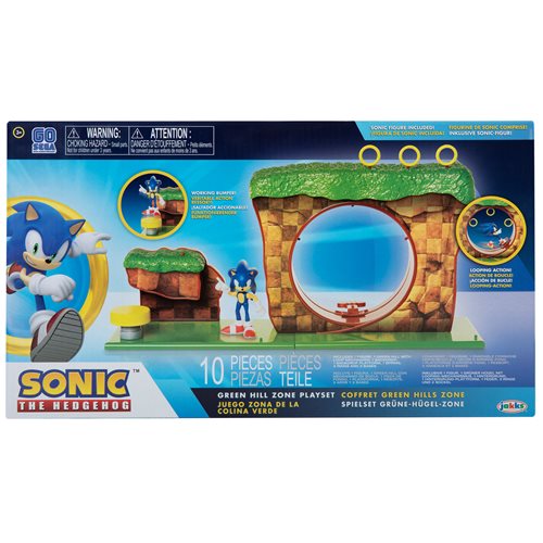 Jakks Pacific Sonic the Hedgehog Green Hill Zone Playset