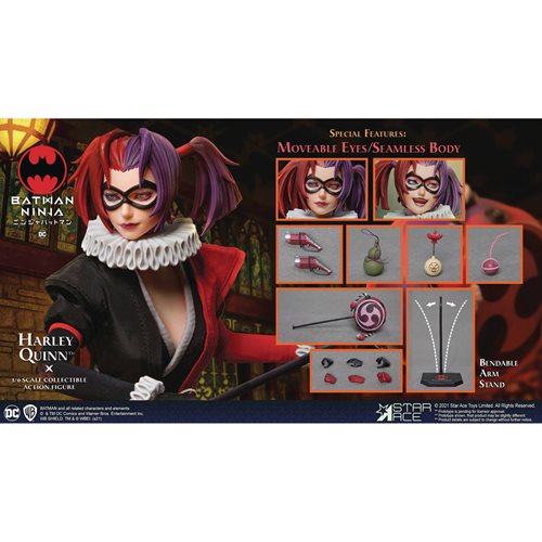 Batman Ninja Harley Quinn 1:6 Scale Deluxe Version Action Figure (Pre-Sale)
