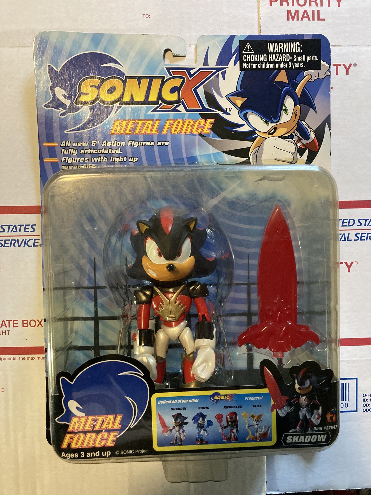 Toy Island Metal Force Sonic X Shadow Action Figure – Cam-Arts