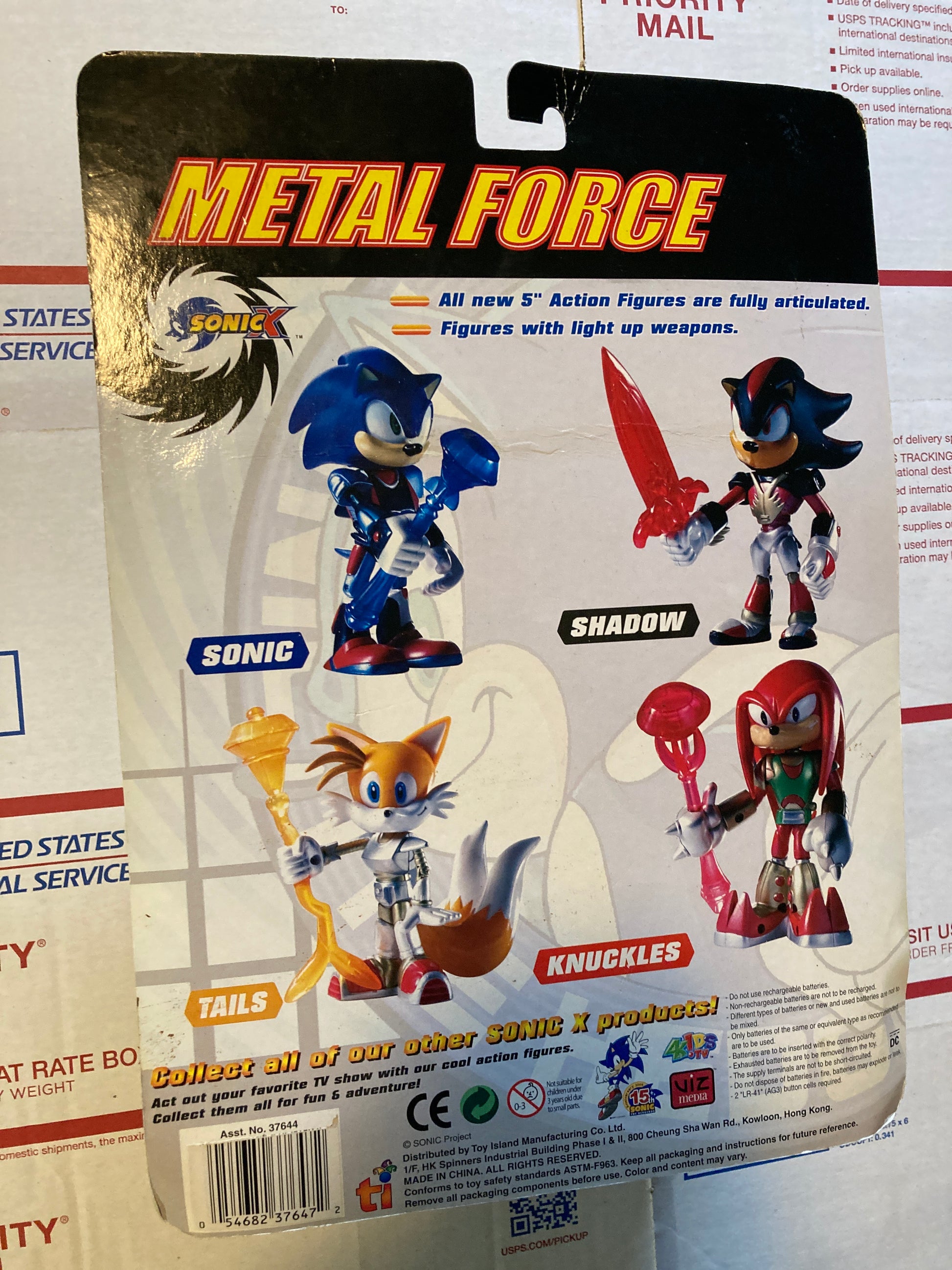 Toy Island Metal Force Sonic X Shadow Action Figure – Cam-Arts