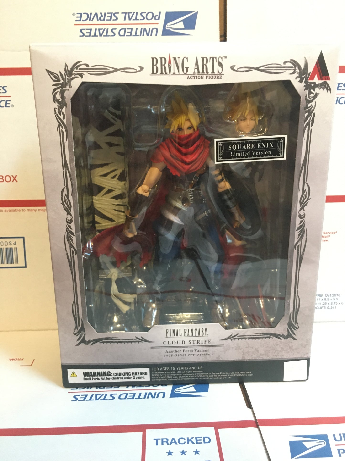 Kingdom Hearts Final Fantasy Bring Arts Cloud Strife Another Form Limited Edition (Used)